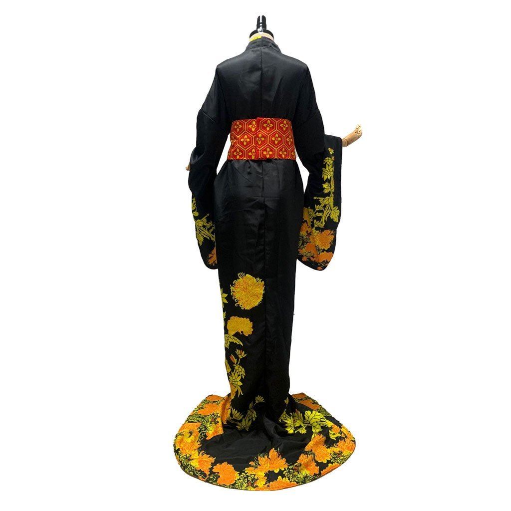 Final Fantasy VII Remake Madam M Elegant Kimono Cosplay Costume for FF7 Fans-Astricos