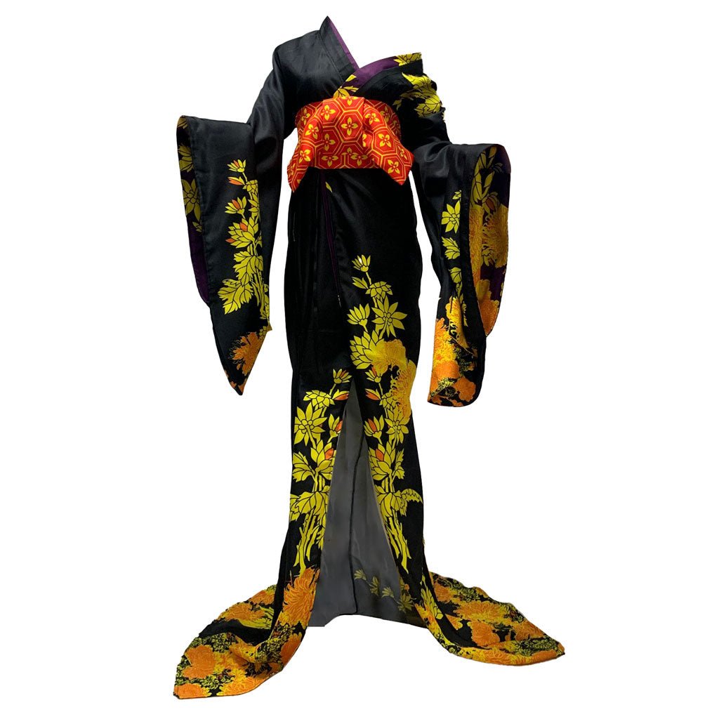 Final Fantasy VII Remake Madam M Elegant Kimono Cosplay Costume for FF7 Fans-Astricos