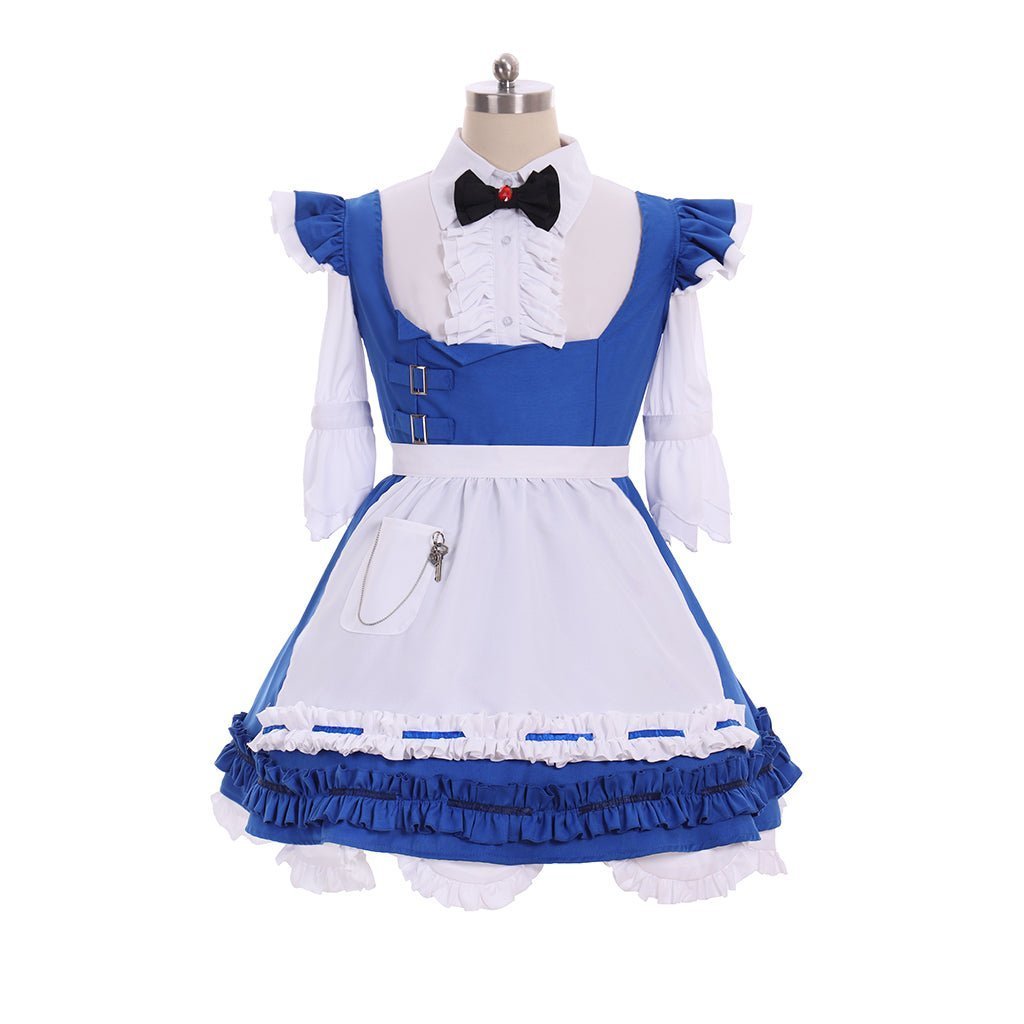 Final Fantasy Vivi Ornitier Cosplay Costume Full Set - Authentic Game Character Outfit-Astricos