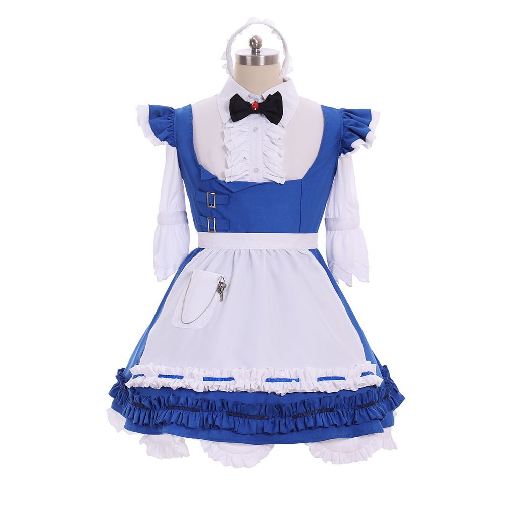 Final Fantasy Vivi Ornitier Cosplay Costume Full Set - Authentic Game Character Outfit-Astricos