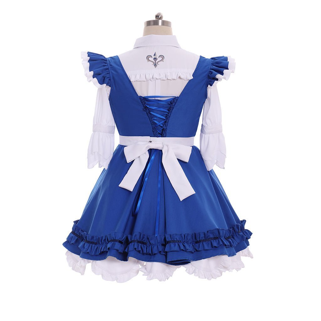 Final Fantasy Vivi Ornitier Cosplay Costume Full Set - Authentic Game Character Outfit-Astricos