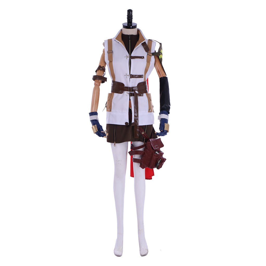 Final Fantasy XIII Lightning Farron Cosplay Costume | Eclair Farron Outfit for Fans | Astricos-Astricos