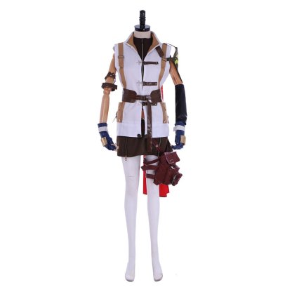 Final Fantasy XIII Lightning Farron Cosplay Costume | Eclair Farron Outfit for Fans | Astricos-Astricos