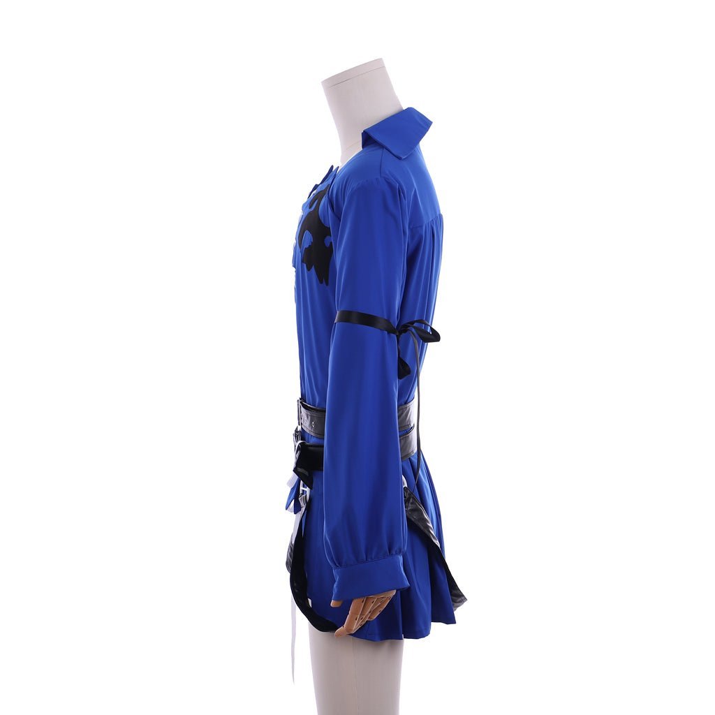 Final Fantasy XIV Estinien Wyrmblood Cosplay Costume - Custom-Made FF14 Outfit-Astricos