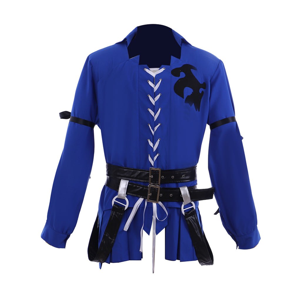 Final Fantasy XIV Estinien Wyrmblood Cosplay Costume - Custom-Made FF14 Outfit-Astricos