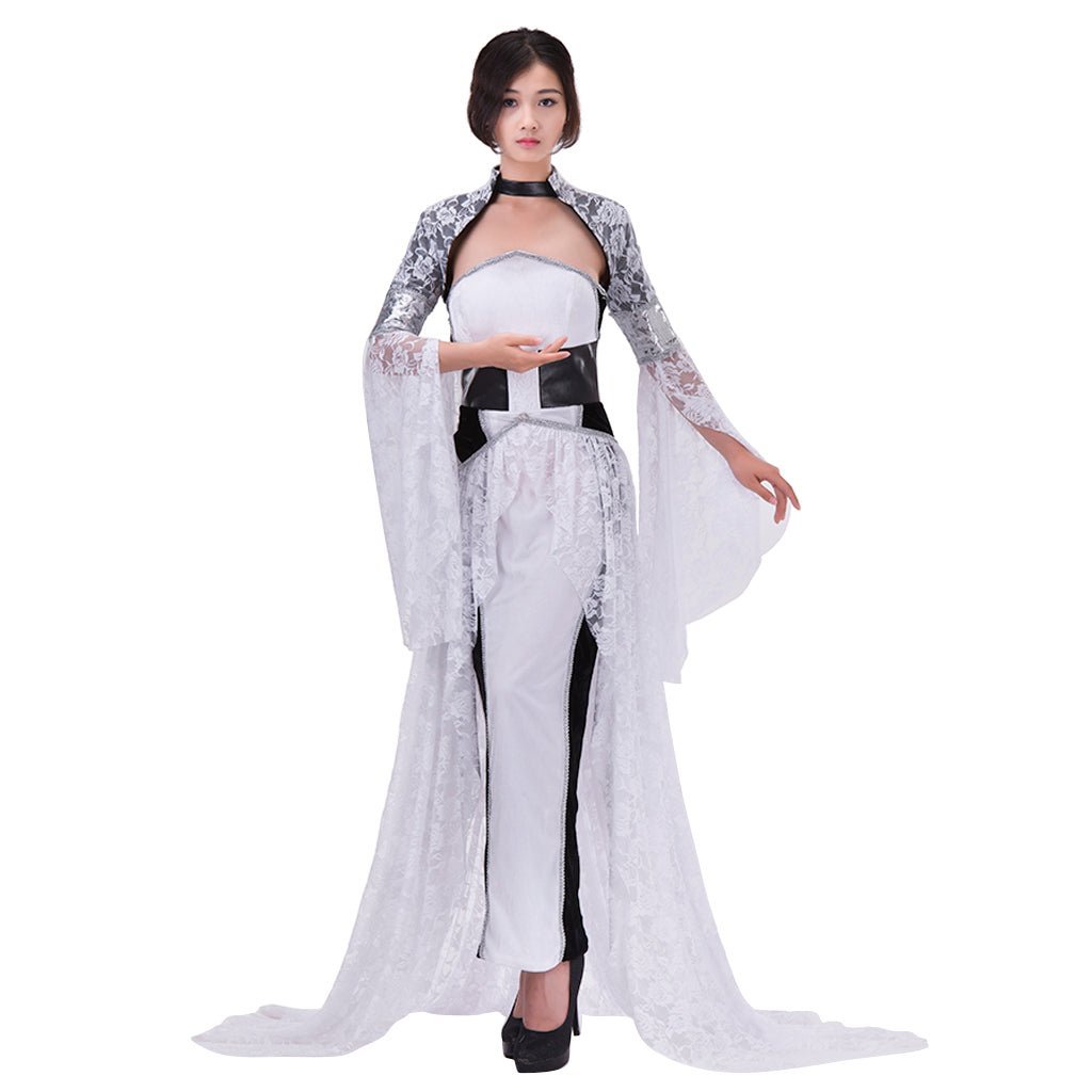 Final Fantasy XV Lunafreya Nox Fleuret Cosplay Costume - Elegant Evening Party Dress for Women-Astricos