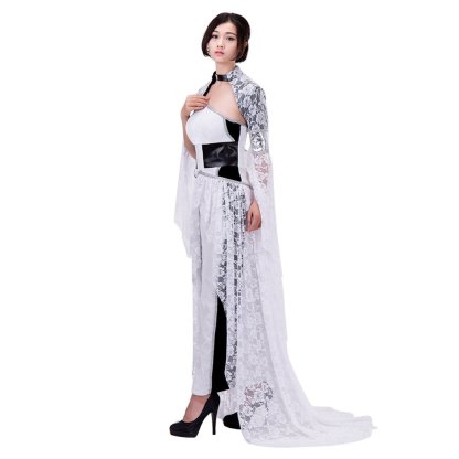 Final Fantasy XV Lunafreya Nox Fleuret Cosplay Costume - Elegant Evening Party Dress for Women-Astricos