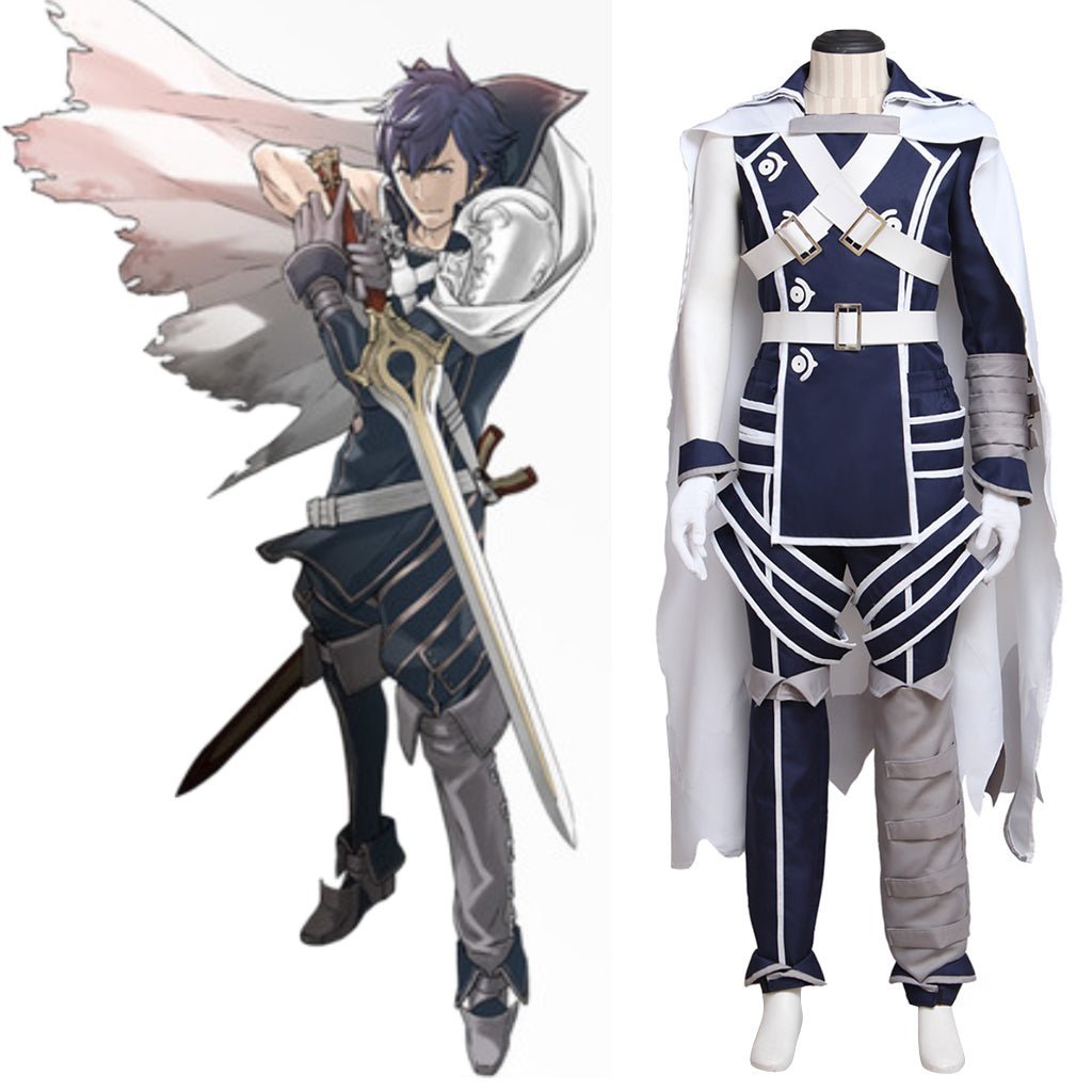 Fire Emblem Awakening Chrom Cosplay Costume Full Set for Women & Men | Astricos-Astricos