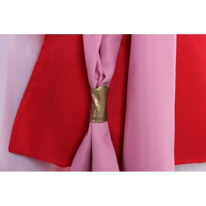 Fire Emblem Awakening Tiki Cosplay Costume - Pink Dress with Cloak for Women-Astricos