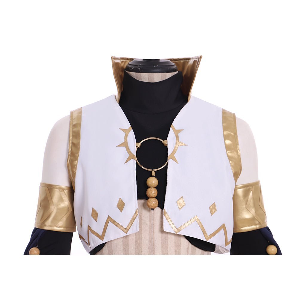 Fire Emblem Indigo Dancer Cosplay Costume - Authentic Fantasia Stage Show Uniform-Astricos
