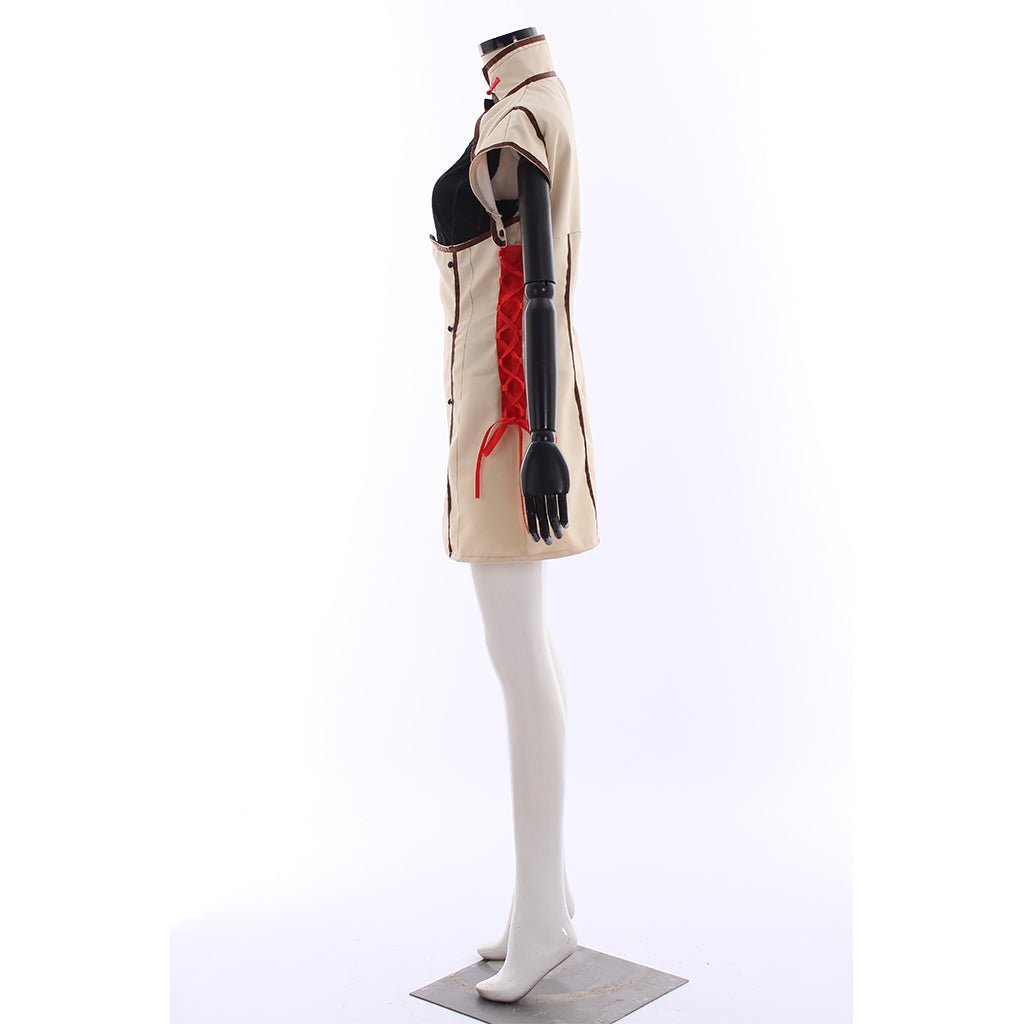 Sexy Fire Emblem Severa Cosplay Costume - Women's Crop Top Dress Uniform Suit-Astricos