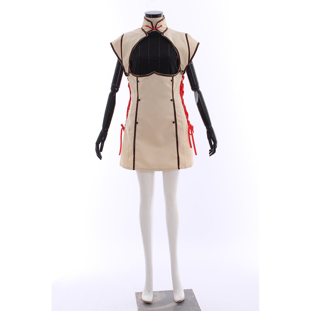 Sexy Fire Emblem Severa Cosplay Costume - Women's Crop Top Dress Uniform Suit-Astricos