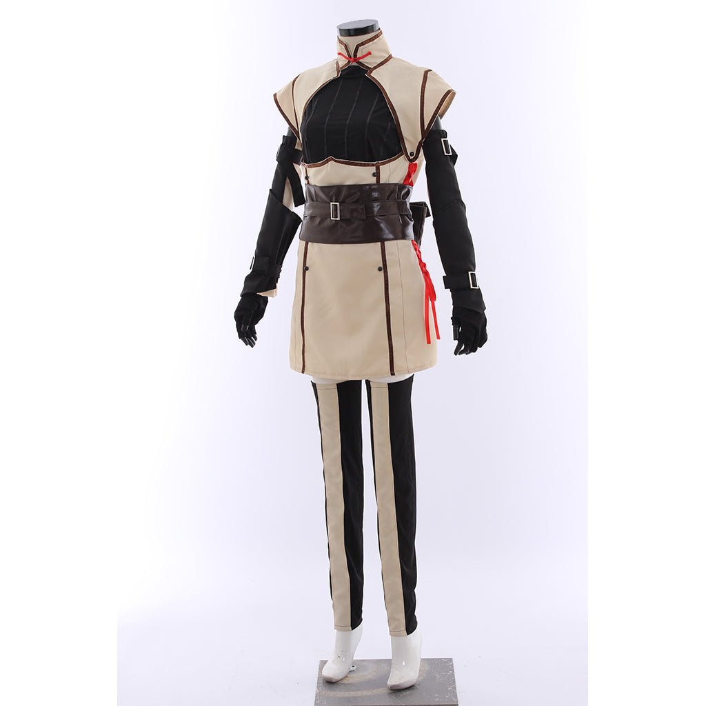 Sexy Fire Emblem Severa Cosplay Costume - Women's Crop Top Dress Uniform Suit-Astricos
