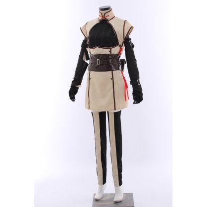 Sexy Fire Emblem Severa Cosplay Costume - Women's Crop Top Dress Uniform Suit-Astricos