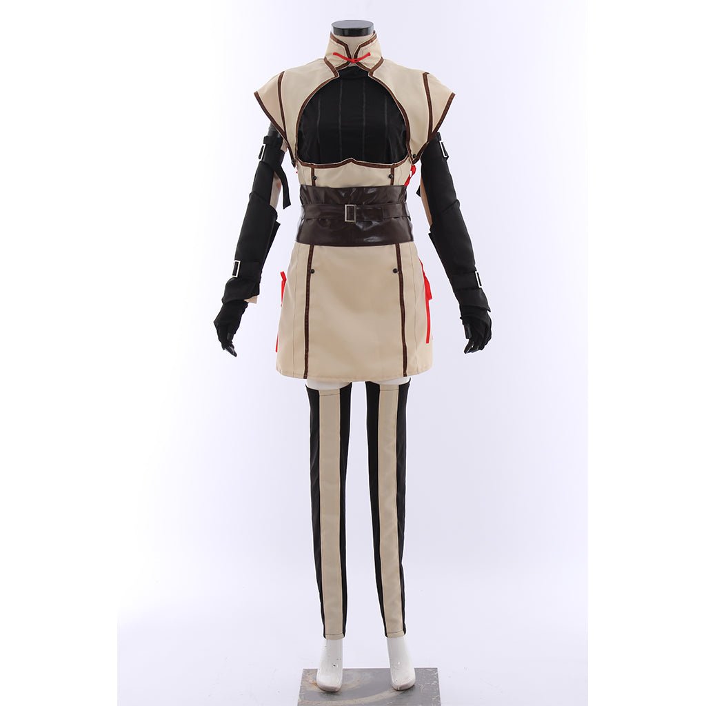 Sexy Fire Emblem Severa Cosplay Costume - Women's Crop Top Dress Uniform Suit-Astricos