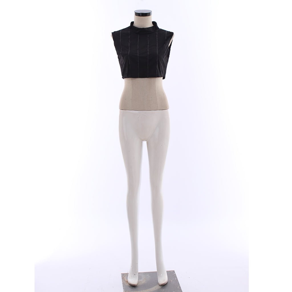 Sexy Fire Emblem Severa Cosplay Costume - Women's Crop Top Dress Uniform Suit-Astricos