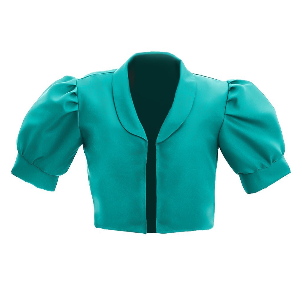 Astricos Exclusive: Steven Universe Pearl Cosplay Green Coat Jacket for Women-Astricos