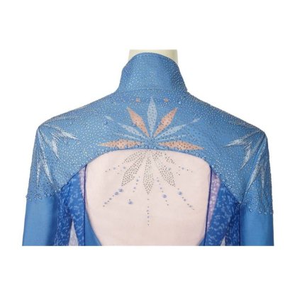 Frozen 2 Elsa Cosplay Costume for Women & Girls | Authentic Disney Outfit-Astricos
