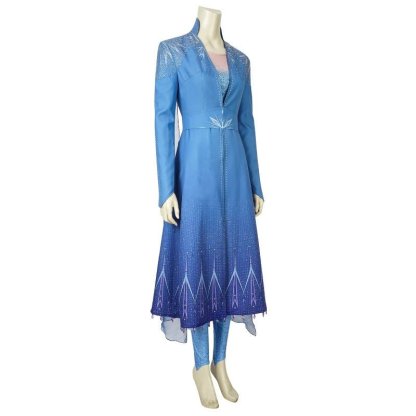 Frozen 2 Elsa Cosplay Costume for Women & Girls | Authentic Disney Outfit-Astricos