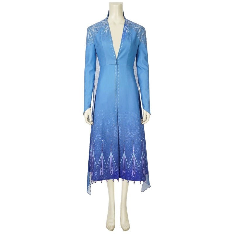 Frozen 2 Elsa Cosplay Costume for Women & Girls | Authentic Disney Outfit-Astricos