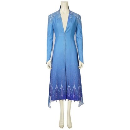 Frozen 2 Elsa Cosplay Costume for Women & Girls | Authentic Disney Outfit-Astricos
