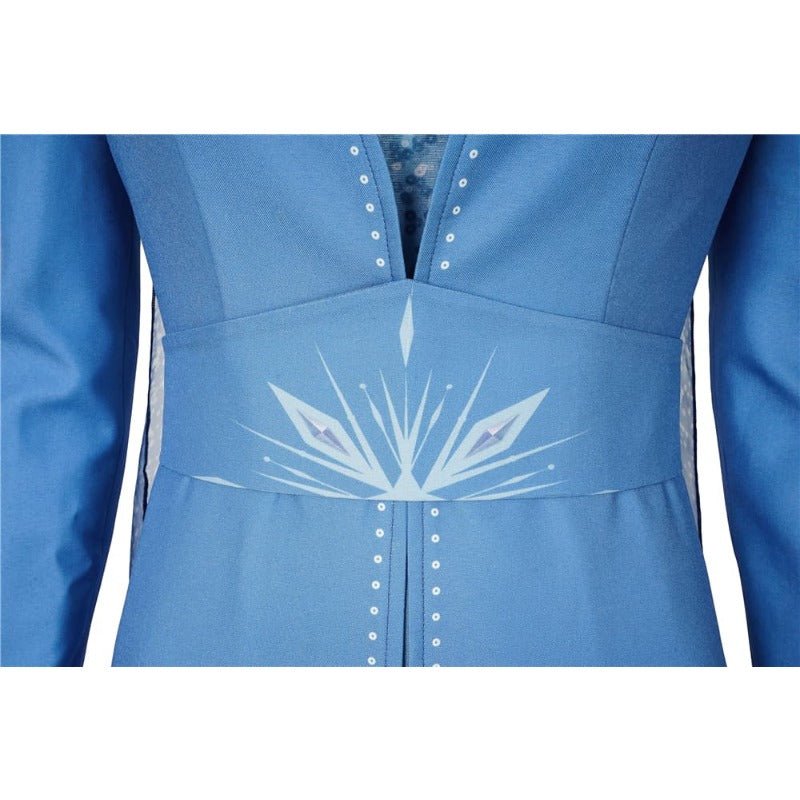 Frozen 2 Elsa Cosplay Costume for Women & Girls | Authentic Disney Outfit-Astricos