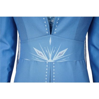 Frozen 2 Elsa Cosplay Costume for Women & Girls | Authentic Disney Outfit-Astricos