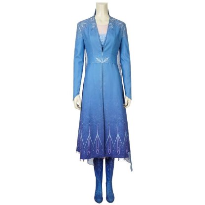 Frozen 2 Elsa Cosplay Costume for Women & Girls | Authentic Disney Outfit-Astricos
