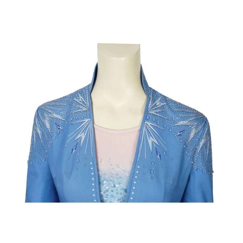 Frozen 2 Elsa Cosplay Costume for Women & Girls | Authentic Disney Outfit-Astricos