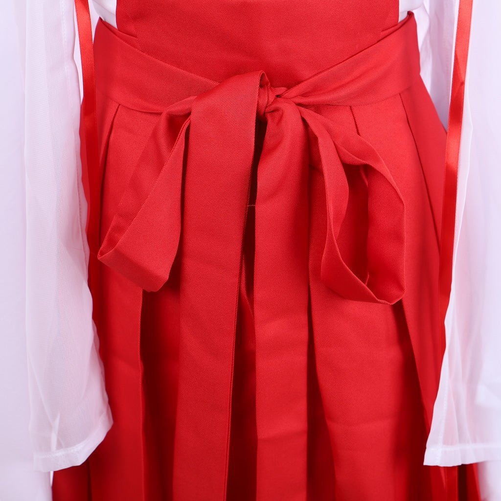 Authentic Inuyasha Kikyo Cosplay Kimono Costume Full Set | Astricos-Astricos