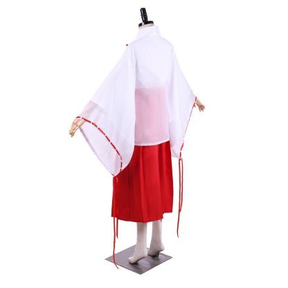 Authentic Inuyasha Kikyo Cosplay Kimono Costume Full Set | Astricos-Astricos