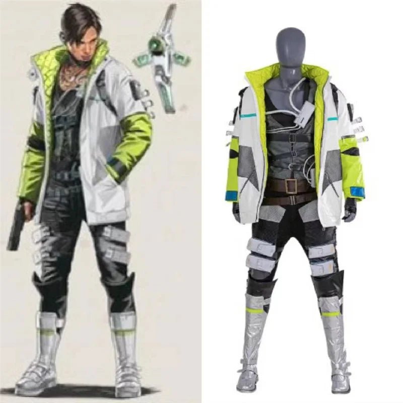 Apex Legends Crypto Cosplay Costume - Initial Version for Men | Halloween & Carnival Parties-Astricos