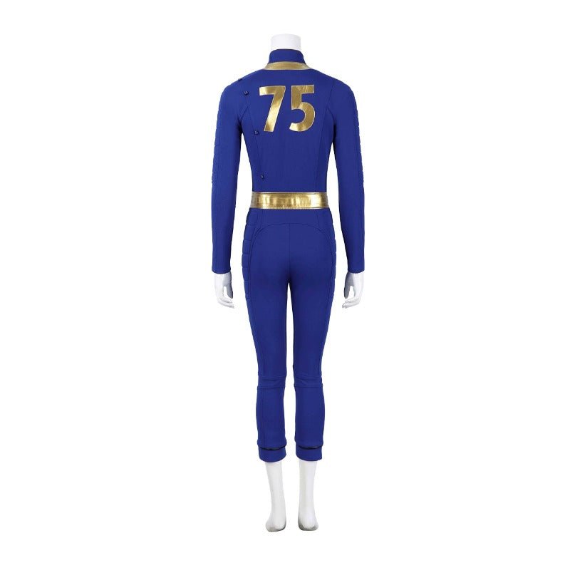 Fall Vault 75 Cosplay Costume - Complete Jumpsuit, Armor & Accessories Set for Halloween & Cosplay-Astricos