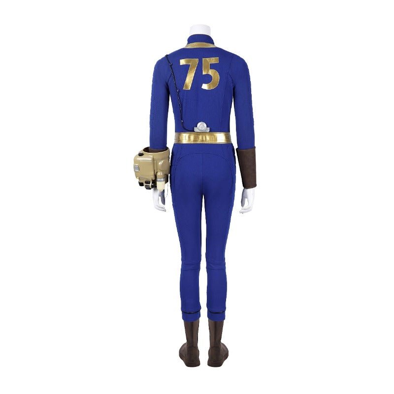 Fall Vault 75 Cosplay Costume - Complete Jumpsuit, Armor & Accessories Set for Halloween & Cosplay-Astricos