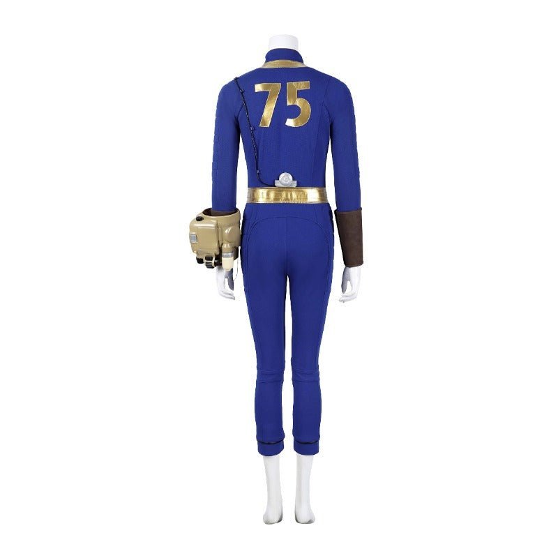 Fall Vault 75 Cosplay Costume - Complete Jumpsuit, Armor & Accessories Set for Halloween & Cosplay-Astricos