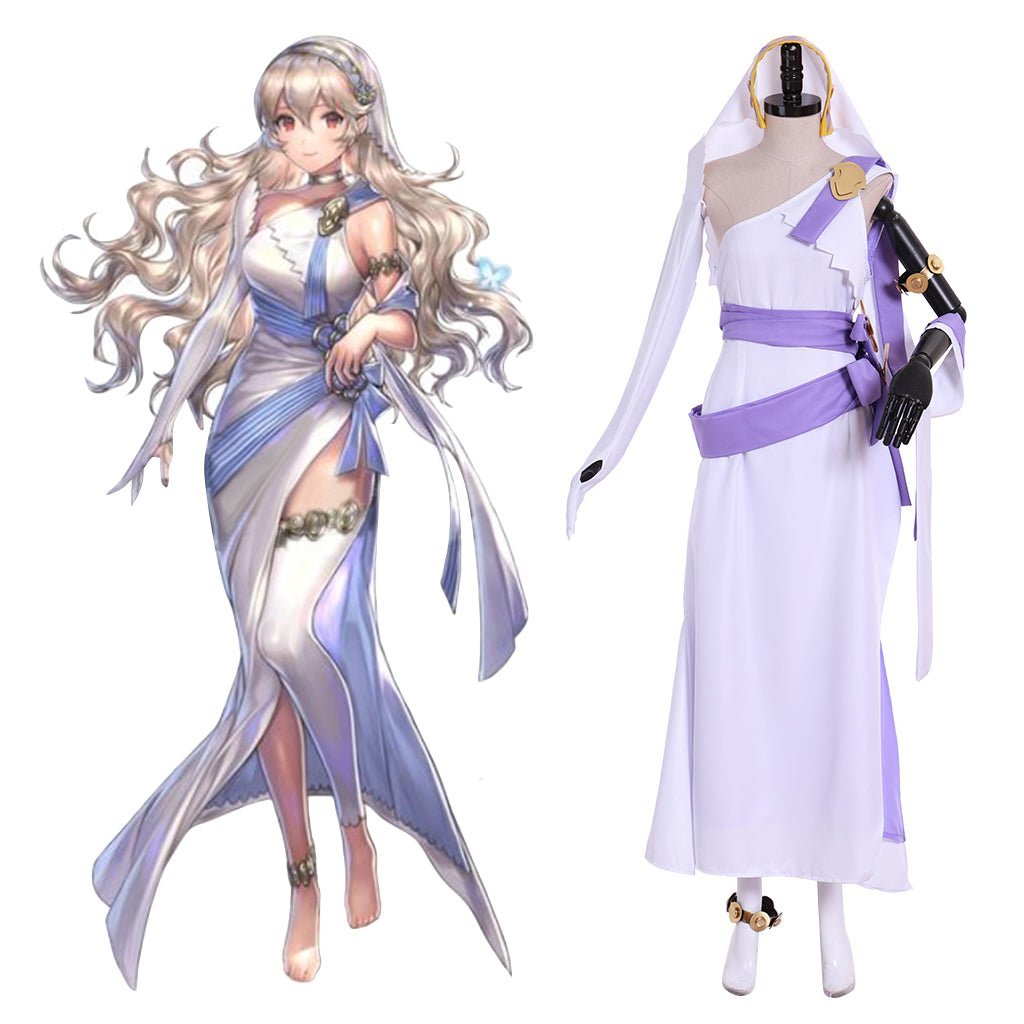 Fire Emblem Heroes Adrift Corrin Cosplay Costume | Elegant Roleplay Outfit | Astricos-Astricos