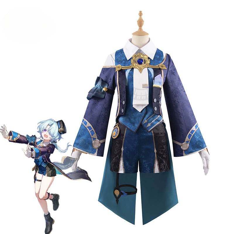 Honkai Star Rail Misha Cosplay Costume - Lovable Hotel Bellboy Outfit for Women-Astricos