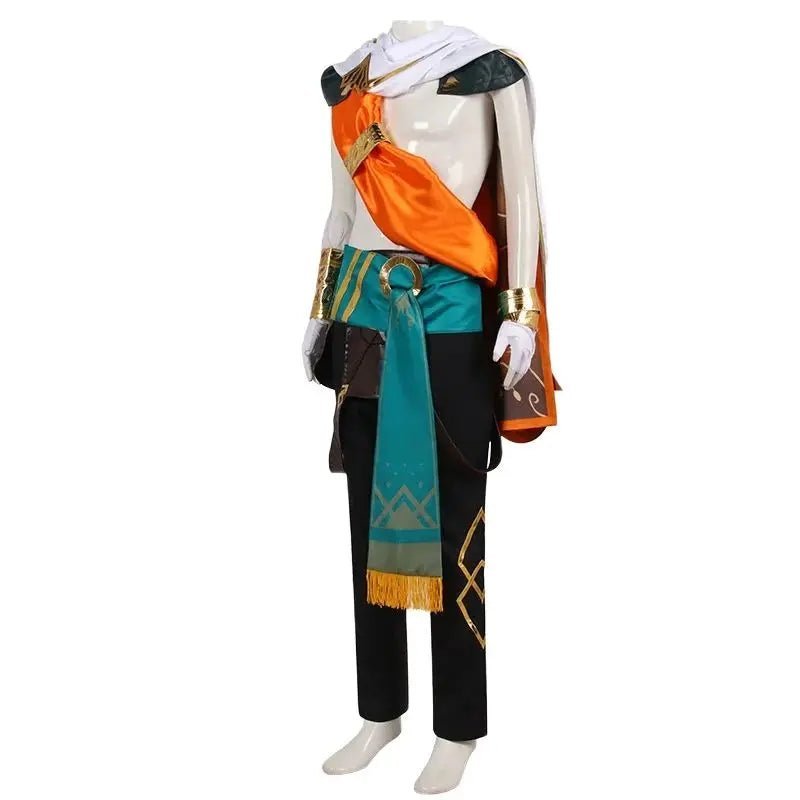 LOL Akshan Cosplay Costume Full Set for Men - Halloween & Party Outfits | Astricos-Astricos