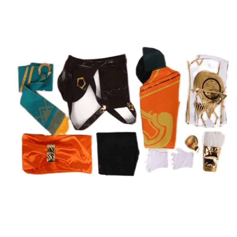 LOL Akshan Cosplay Costume Full Set for Men - Halloween & Party Outfits | Astricos-Astricos