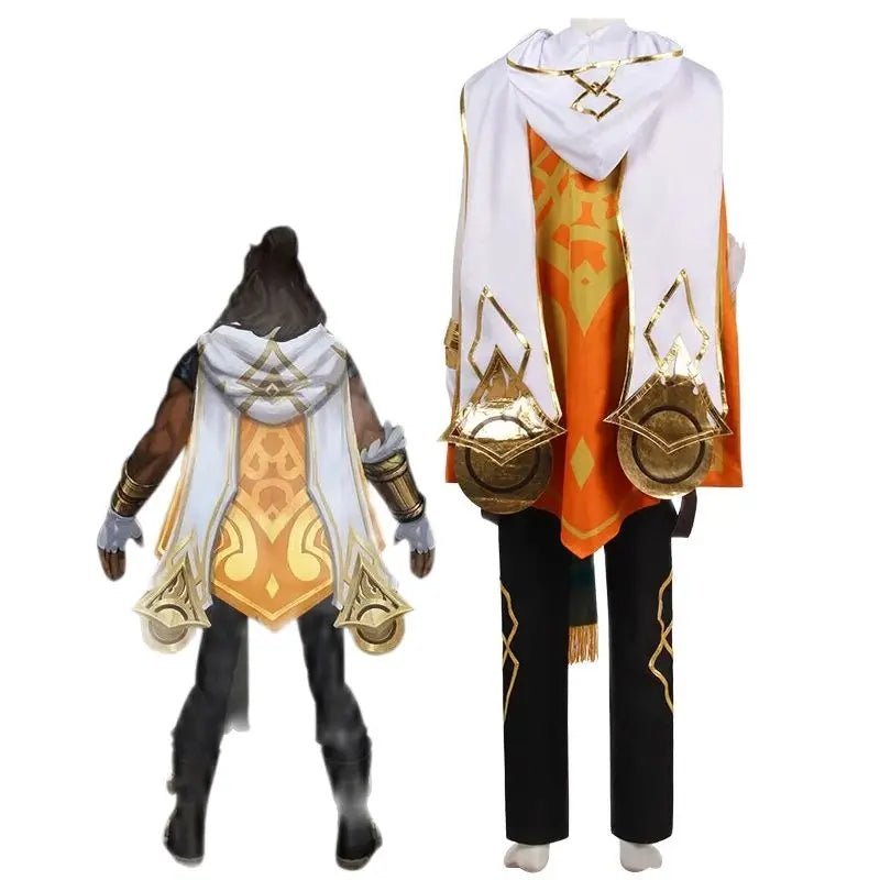 LOL Akshan Cosplay Costume Full Set for Men - Halloween & Party Outfits | Astricos-Astricos