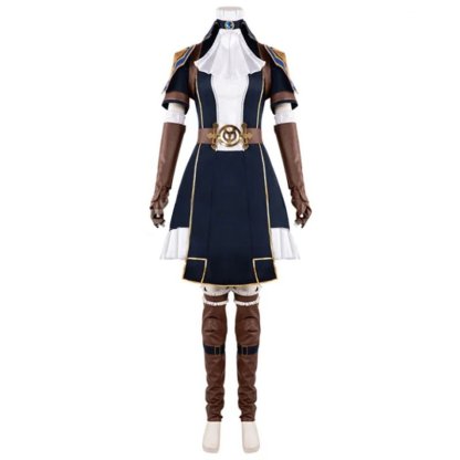 LOL Arcane Caitlyn Cosplay Costume - Sheriff of Piltover Uniform Dress for Halloween-Astricos