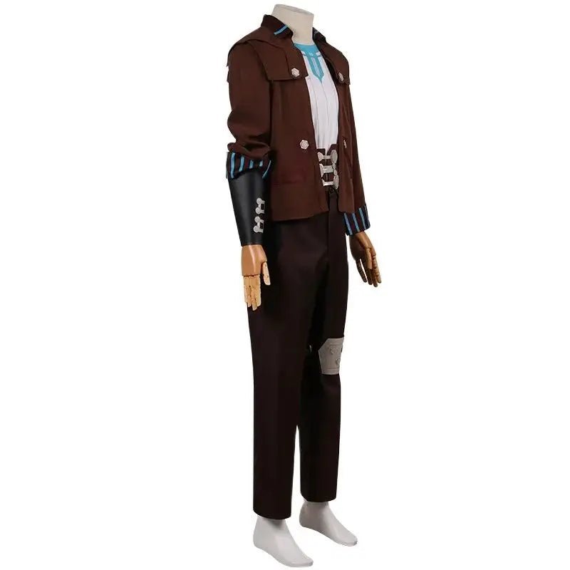 LOL Arcane Vander Cosplay Costume Full Set for Men - Halloween & Cosplay Outfit-Astricos