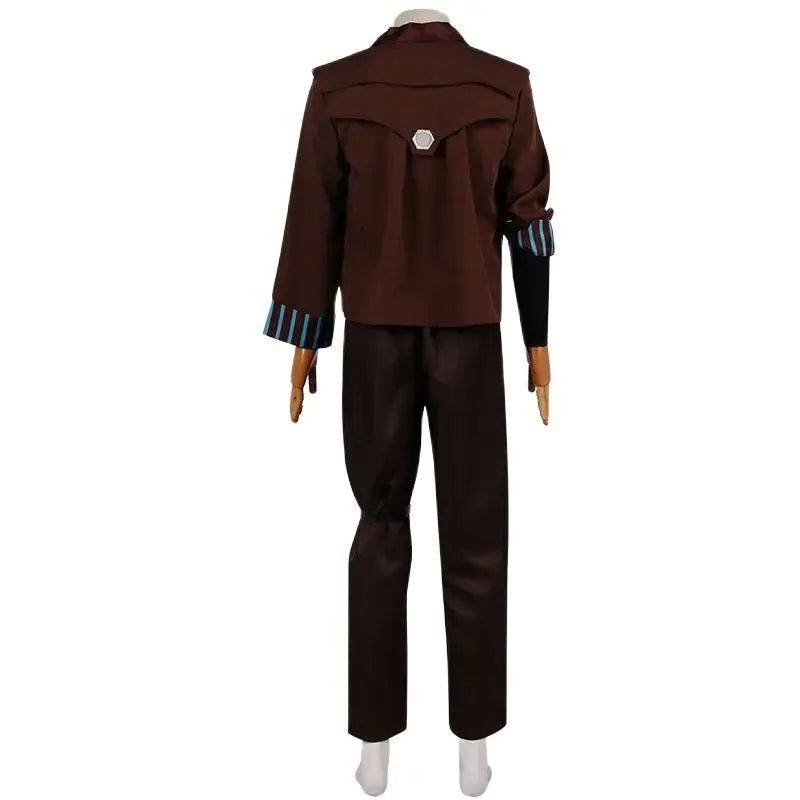 LOL Arcane Vander Cosplay Costume Full Set for Men - Halloween & Cosplay Outfit-Astricos