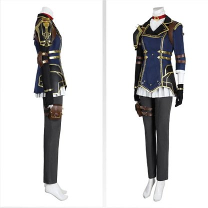 LOL Caitlyn Kiramman Cosplay Costume - Women's Uniform Full Set for Halloween & Carnival-Astricos