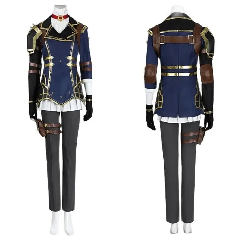 LOL Caitlyn Kiramman Cosplay Costume - Women's Uniform Full Set for Halloween & Carnival-Astricos