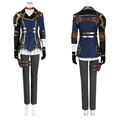 LOL Caitlyn Kiramman Cosplay Costume - Women's Uniform Full Set for Halloween & Carnival-Astricos