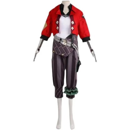 LOL Caitlyn The Sheriff of Piltover Cosplay Costume - Battle Of Two Cities Suit for Halloween Carnival-Astricos