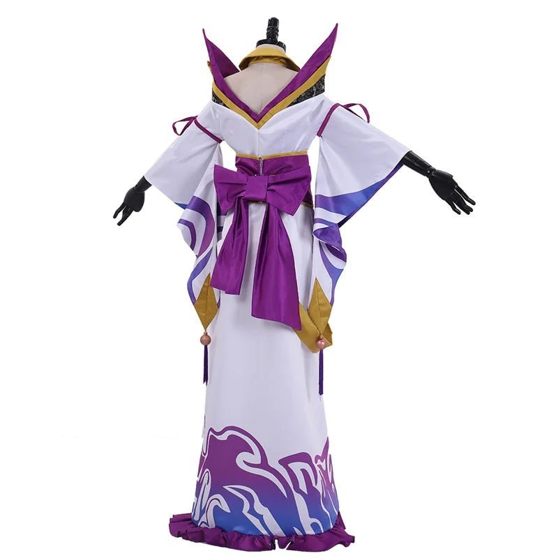 LOL Cassiopeia Du Couteau Spirit Blossom Cosplay Costume - The Serpent's Embrace Dress-Astricos
