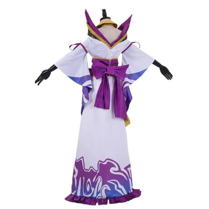 LOL Cassiopeia Du Couteau Spirit Blossom Cosplay Costume - The Serpent's Embrace Dress-Astricos