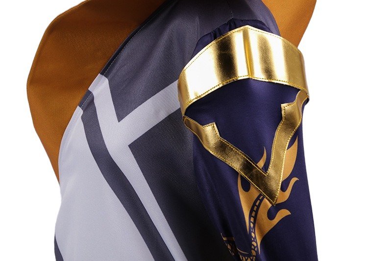Dragonmancer True Dragon Lee Sin Cosplay Costume - League of Legends Men's Suits for Halloween & Fancy Parties-Astricos